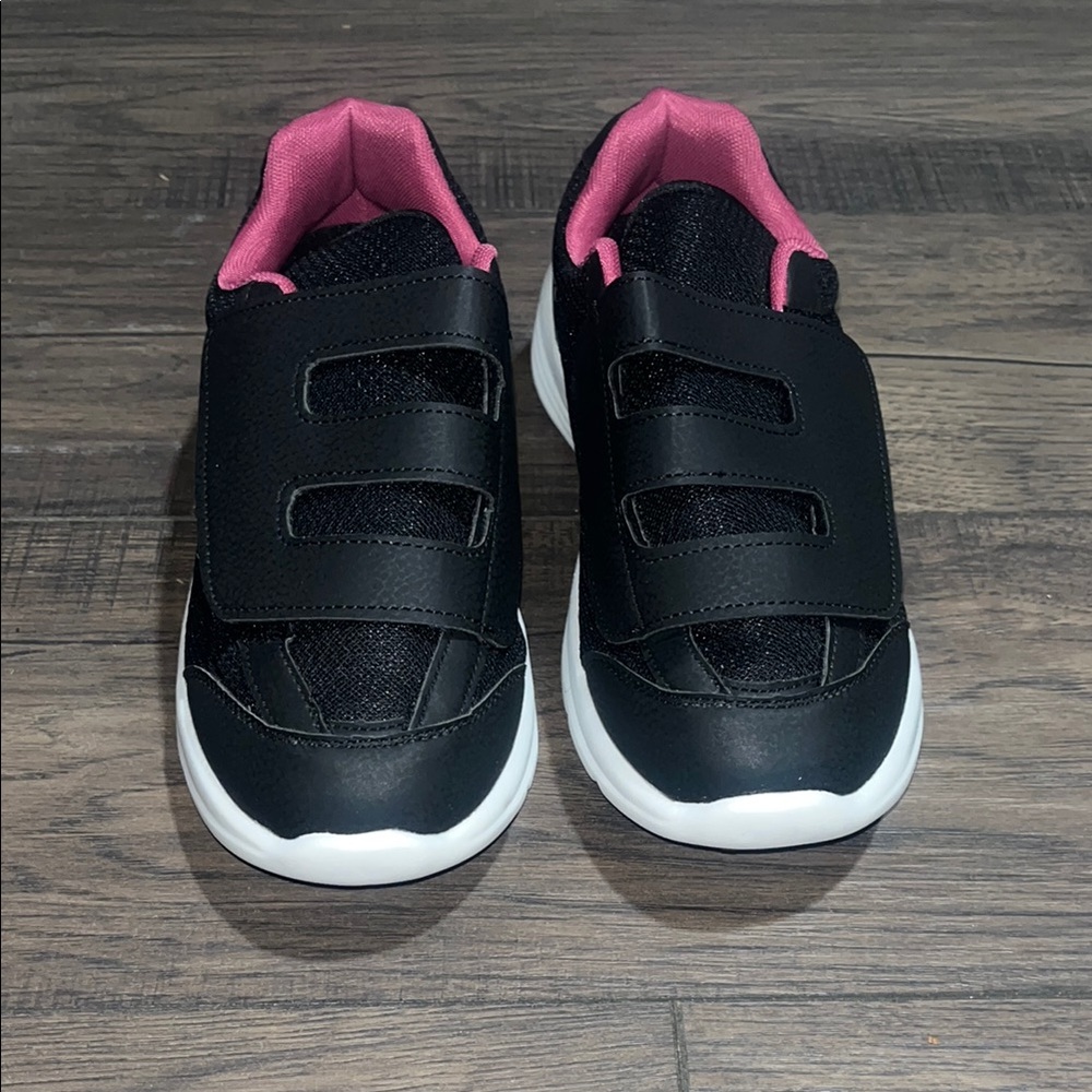 Woman’s Black and Pink ortho Sneakers